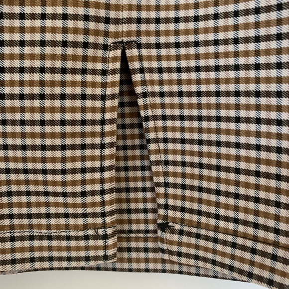 Garage plaid mini skirt size M NEVER WORN - Picture 4 of 6